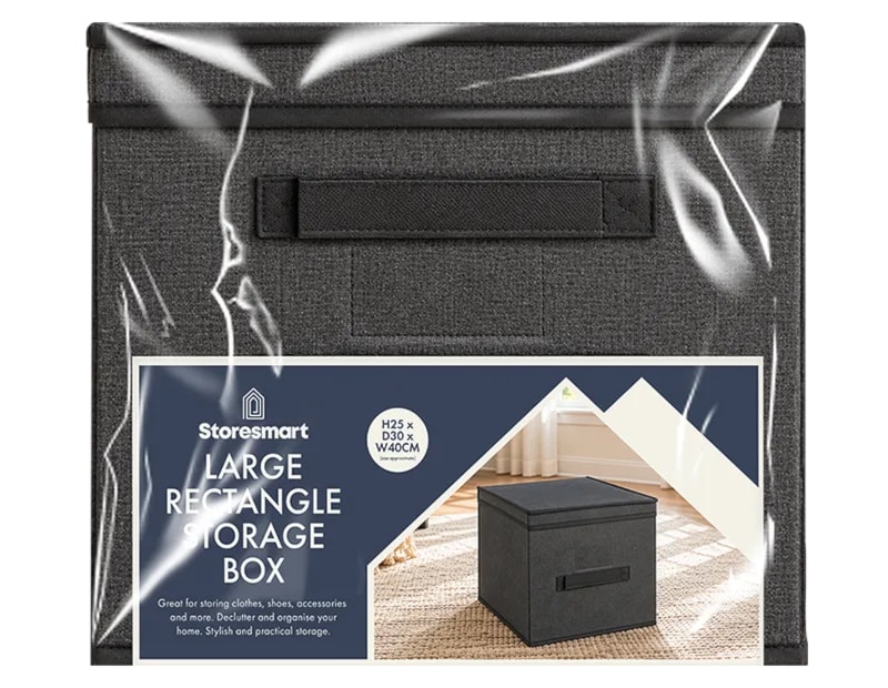 Wholesale Large Rectangular Storage Box 25x30x40cm