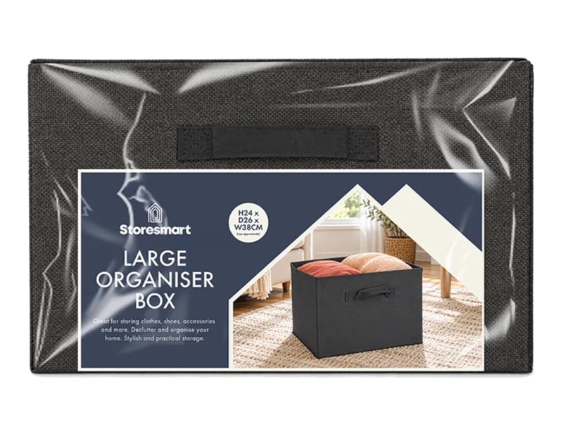 Wholesale Large Organiser Box 24x26x38cm Wholesale Large Organiser Box 24x26x38cm