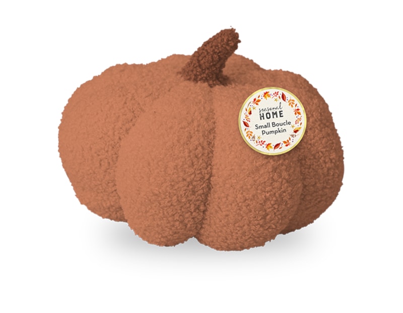 Wholesale Small Boucle Pumpkin Cushion Dia. 20cm Wholesale Small Boucle Pumpkin Cushion Dia. 20cm