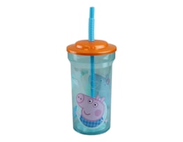 Wholesale LICENSED CLEAR STRAW TUMBLER 460ML ASSTD Wholesale LICENSED CLEAR STRAW TUMBLER 460ML ASSTD