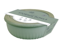 Wholesale Natural Ribbed Bowls with Airtight Lids 3pk Wholesale Natural Ribbed Bowls with Airtight Lids 3pk