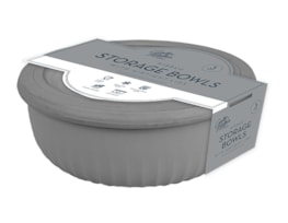 Wholesale Natural Ribbed Bowls with Airtight Lids 3pk Wholesale Natural Ribbed Bowls with Airtight Lids 3pk