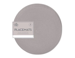 Wholesale Natural Placemats 4pk Dia. 30cm Wholesale Natural Placemats 4pk Dia. 30cm