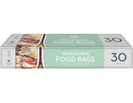 Wholesale Resealable Food Bags 30pk CDU