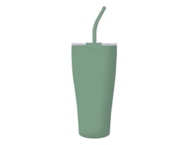 Wholesale Neutrals Insulated Tumbler with Straw 885ml