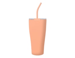Wholesale Neutrals Insulated Tumbler with Straw 885ml Wholesale Neutrals Insulated Tumbler with Straw 885ml