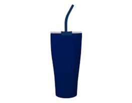 Wholesale Neutrals Insulated Tumbler with Straw 885ml