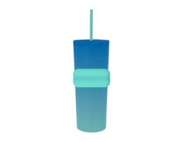 Wholesale Ombre Tumbler with Straw 700ml Wholesale Ombre Tumbler with Straw 700ml