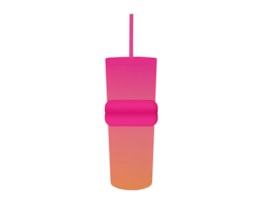 Wholesale Ombre Tumbler with Straw 700ml Wholesale Ombre Tumbler with Straw 700ml
