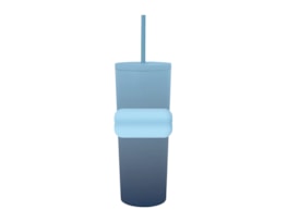 Wholesale Ombre Tumbler with Straw 700ml Wholesale Ombre Tumbler with Straw 700ml
