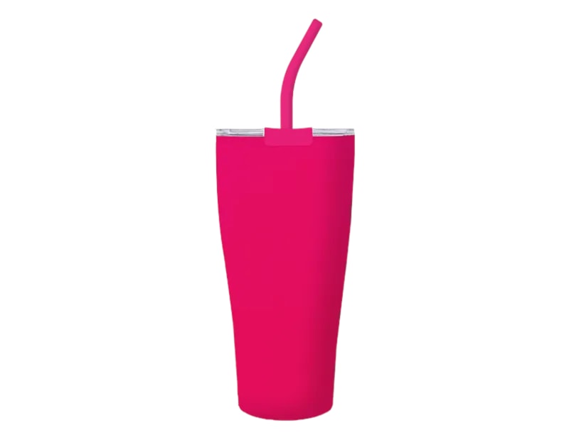 Wholesale Brights Insulated Tumbler with Straw 885ml
