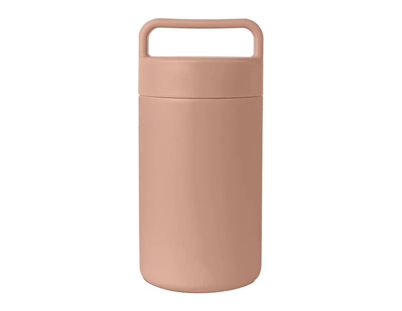 Wholesale Neutrals Double Walled Container with Handle 500ml Wholesale Neutrals Double Walled Container with Handle 500ml