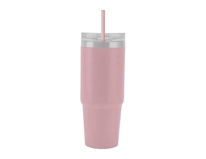 Wholesale Neutrals Tumbler with Straw 650ml Wholesale Neutrals Tumbler with Straw 650ml