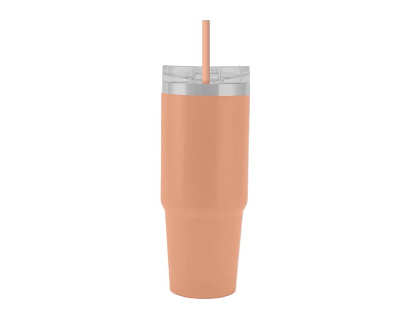 Wholesale Neutrals Tumbler with Straw 650ml Wholesale Neutrals Tumbler with Straw 650ml