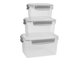 Wholesale Nestled Deep Clip Lock Food Storage - 3 PK Wholesale Nestled Deep Clip Lock Food Storage - 3 PK