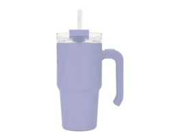 Wholesale Double Walled Cup With Handle And Straw 20oz