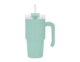 Wholesale Double Walled Cup With Handle And Straw 20oz