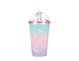Wholesale Unicorn Cup With Straw 450ml Wholesale Unicorn Cup With Straw 450ml