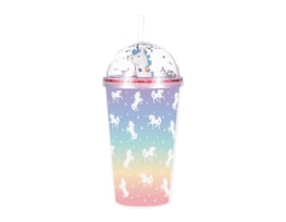 Wholesale Unicorn Cup With Straw 450ml Wholesale Unicorn Cup With Straw 450ml
