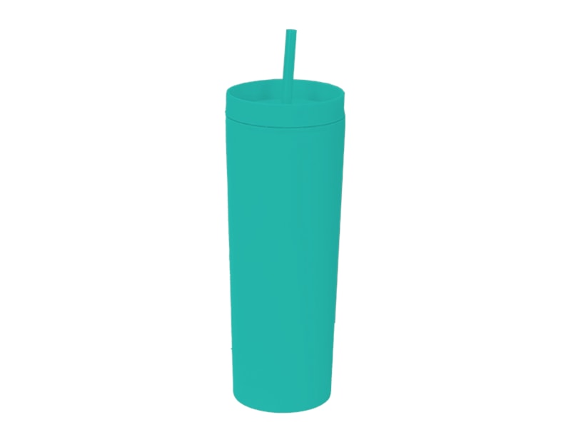 Wholesale Block Colour Rubber Cup With Straw 450ml Wholesale Block Colour Rubber Cup With Straw 450ml