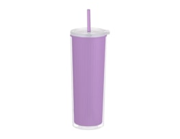 Wholesale Inner Ribbed Cup With Straw 700ml Wholesale Inner Ribbed Cup With Straw 700ml