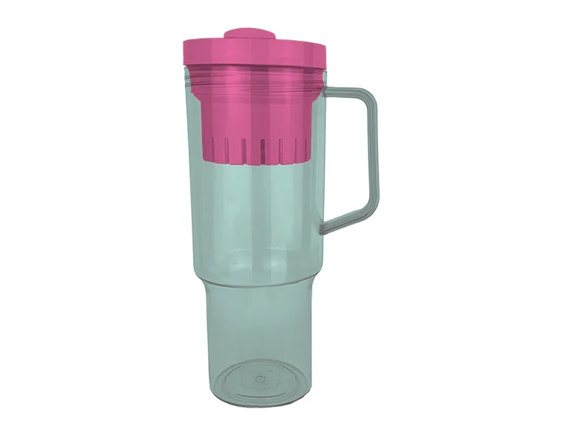 Wholesale Clear Colour Cup With Mix Match Straw 1200ml Wholesale Clear Colour Cup With Mix Match Straw 1200ml