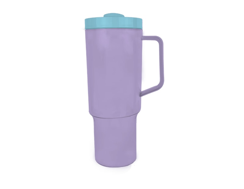 Wholesale Solid Colour Cup With Mix Match Straw 1200ml Wholesale Solid Colour Cup With Mix Match Straw 1200ml