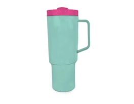 Wholesale Solid Colour Cup With Mix Match Straw 1200ml
