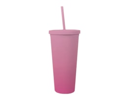 Wholesale Ombre Cup With Straw 650ml Wholesale Ombre Cup With Straw 650ml