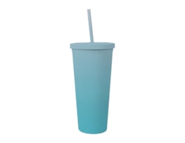 Wholesale Ombre Cup With Straw 650ml