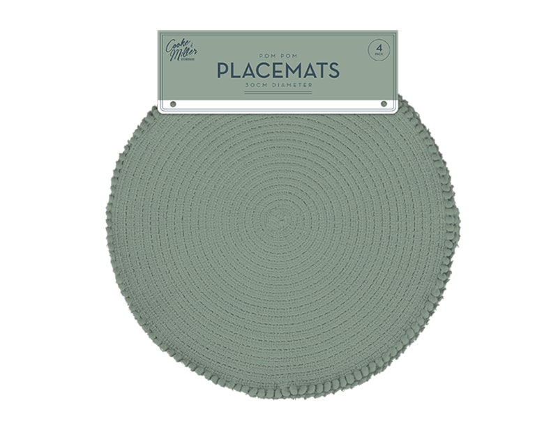 Wholesale Pom Pom Round Placemats Wholesale Pom Pom Round Placemats