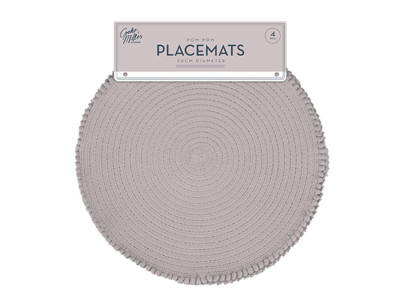 Wholesale Pom Pom Round Placemats Wholesale Pom Pom Round Placemats