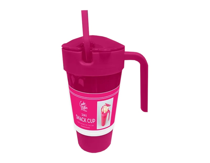 Wholesale 2-In-1 Snack Cup 24oz