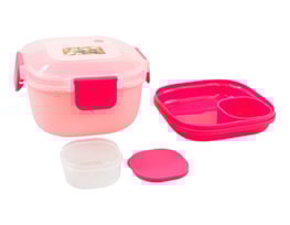Wholesale Double Layer Lunch Box With Sauce Pot 1200ml Wholesale Double Layer Lunch Box With Sauce Pot 1200ml