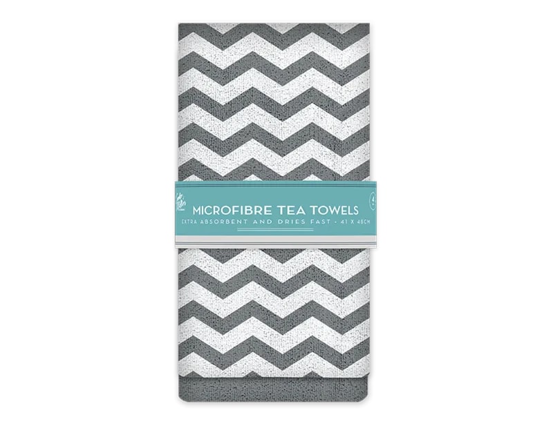 Wholesale Microfibre Tea Towels 4pk Wholesale Microfibre Tea Towels 4pk