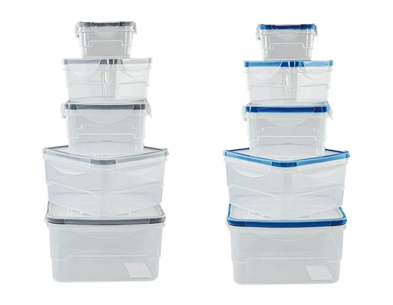 Wholesale Clip Lock Lid Food Containers 5pk Wholesale Clip Lock Lid Food Containers 5pk