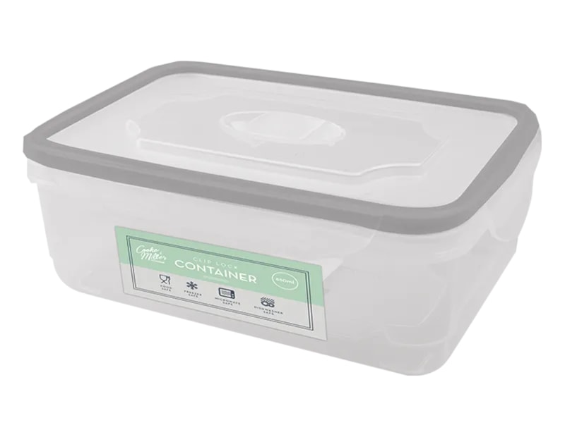 Wholesale Clip Lock Containers 850ml Wholesale Clip Lock Containers 850ml