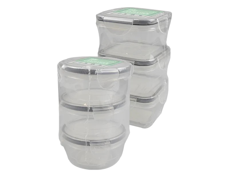 Wholesale Mini Clip Lock Containers 3pk Wholesale Mini Clip Lock Containers 3pk