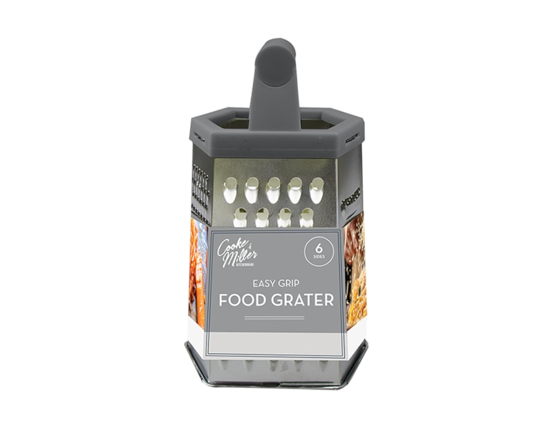 Wholesale Six Sided Grater in Grey