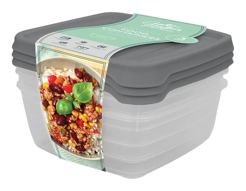 Wholesale Plastic Container 3pk Wholesale Plastic Container 3pk