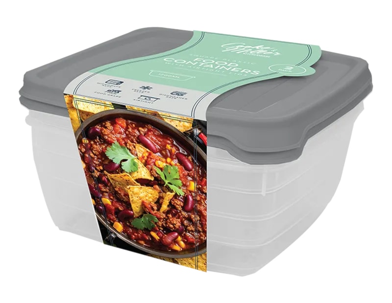 Wholesale Plastic Container 2pk Wholesale Plastic Container 2pk