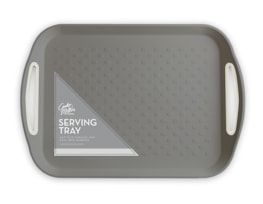 Wholesale Large Anti Slip Serving Tray Wholesale Large Anti Slip Serving Tray in Grey
