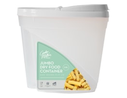 Wholesale Jumbo Dry Food Container in White