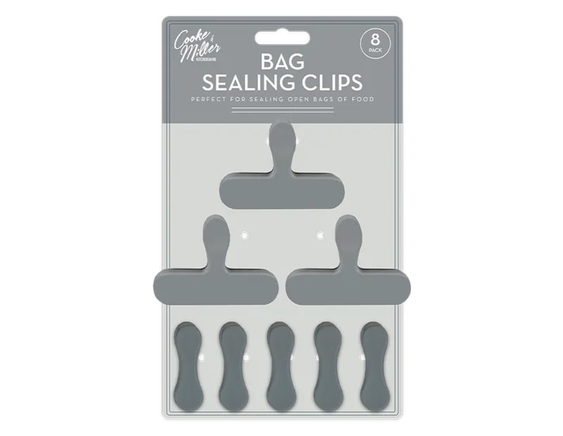 Wholesale Bag Sealing Clips 8pk Wholesale Bag Sealing Clips 8pk