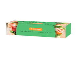 Wholesale Slide Zip Food Bags 15pk CDU Wholesale Slide Zip Food Bags 15pk CDU