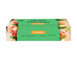 Wholesale Slide Zip Food Bags 15pk CDU Wholesale Slide Zip Food Bags 15pk CDU