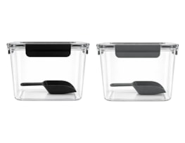 Wholesale Airtight Clip Lock Container with Scoop 2.6L Wholesale Airtight Clip Lock Container with Scoop 2.6L