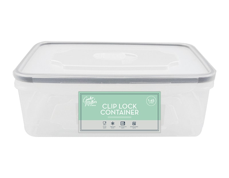 Clip Lock Containers 1450ml Clip Lock Containers 1450ml