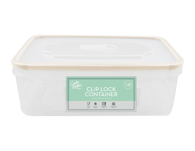 Wholesale Clip & Lock Container 1.4L Wholesale Clip & Lock Container 1.4L