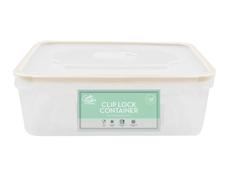 Clip Lock Containers 1450ml Clip Lock Containers 1450ml